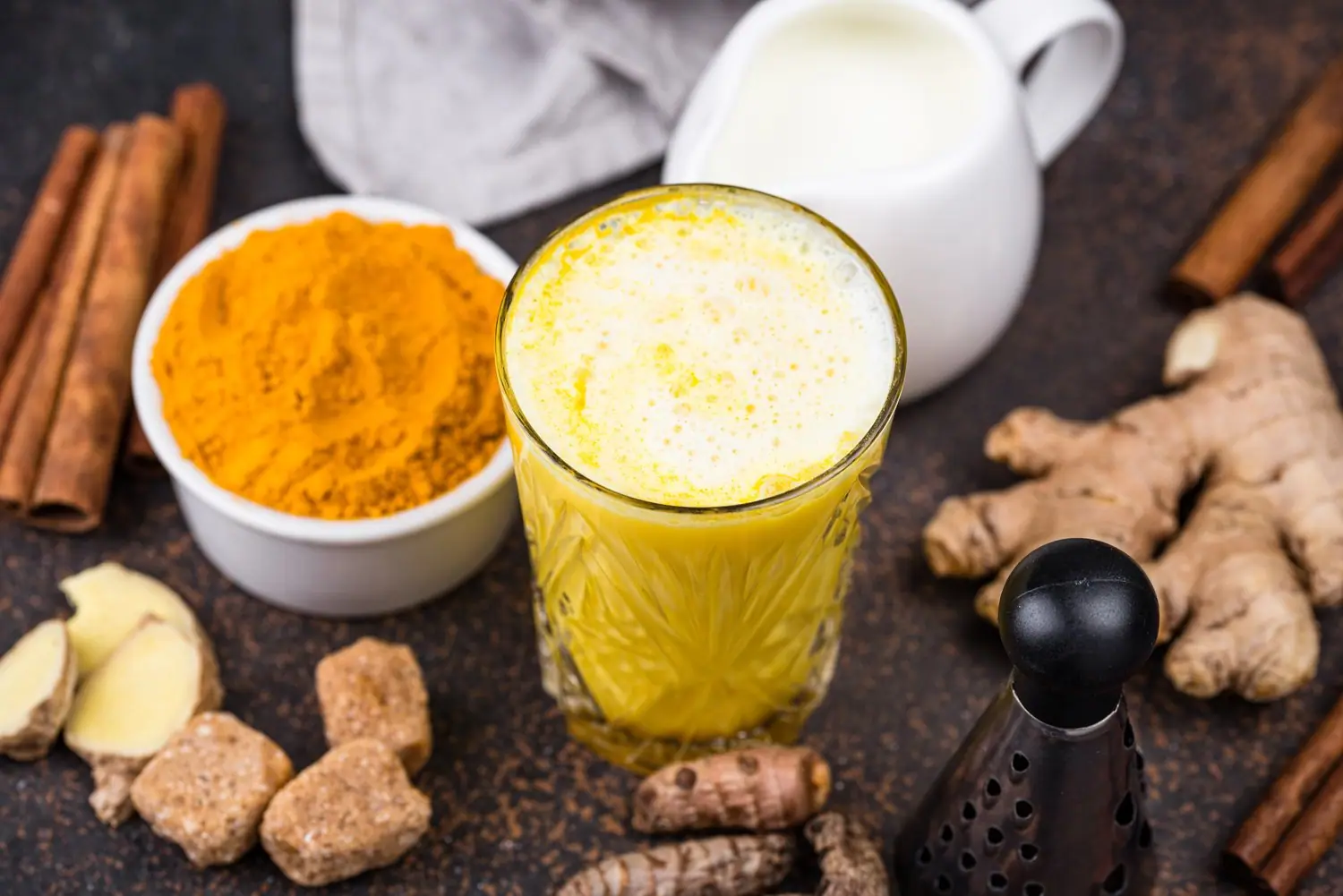 Golden milk kurkuma przepis